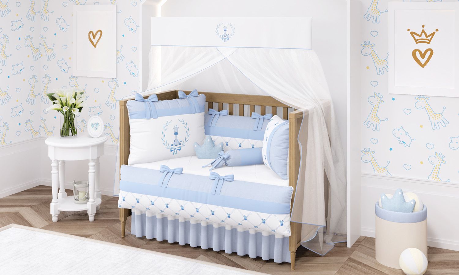 Kit Berço Girafinha Clássica