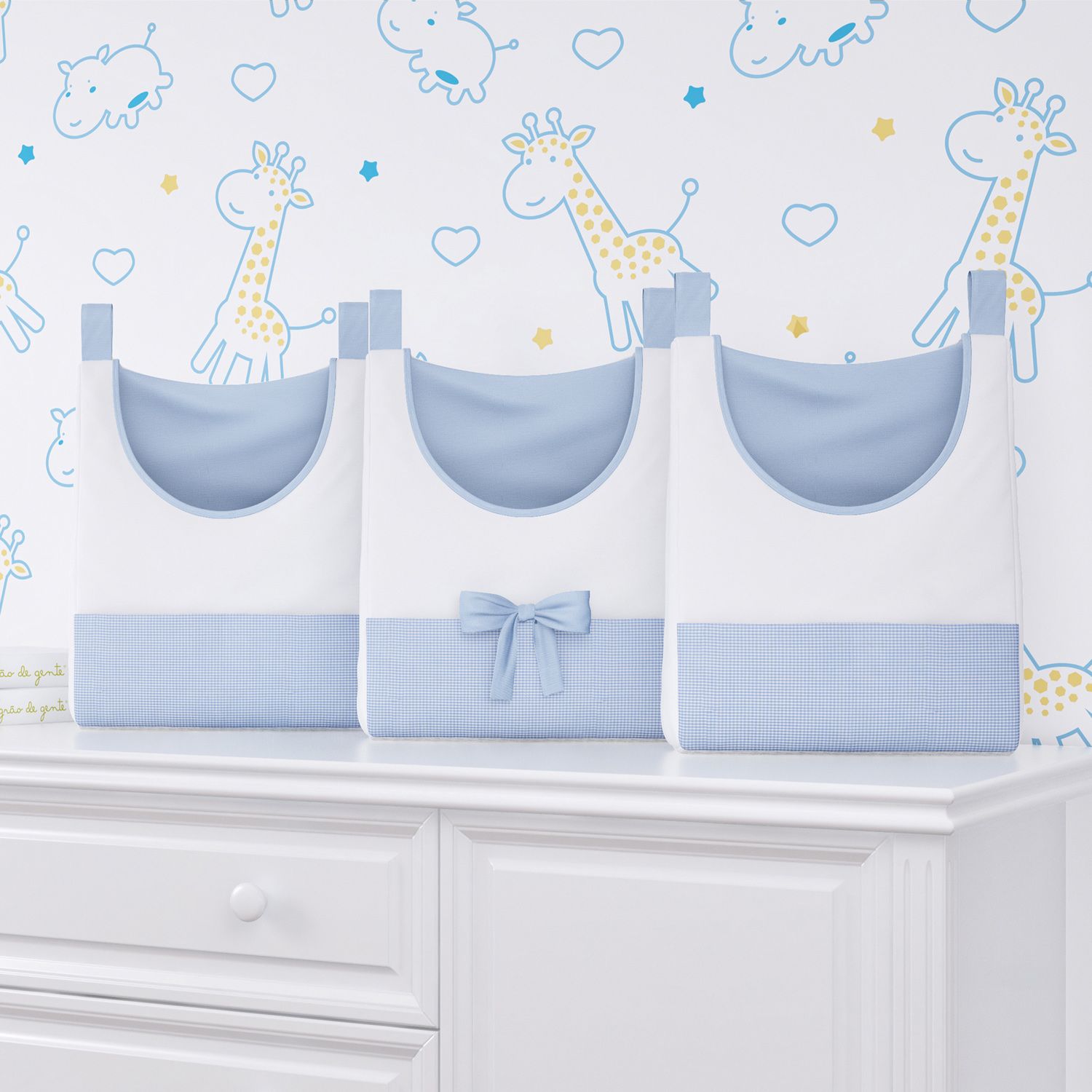 Porta Fraldas Varão Girafinha Clássica