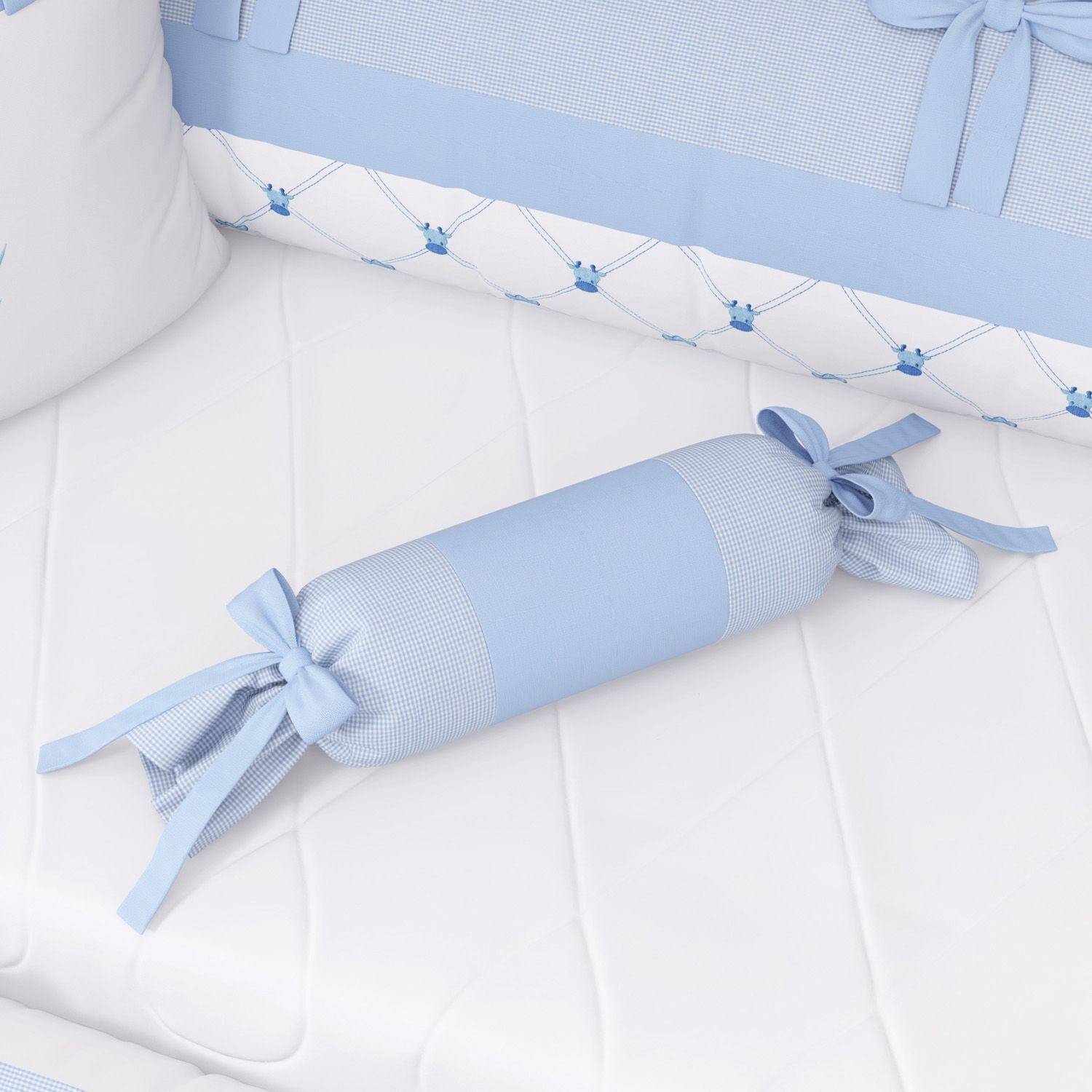 Almofada Apoio Bala Girafinha Clássica 60cm