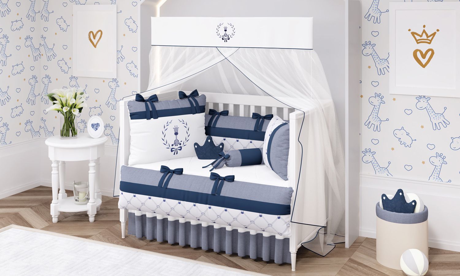 Kit Berço Girafinha Clássica