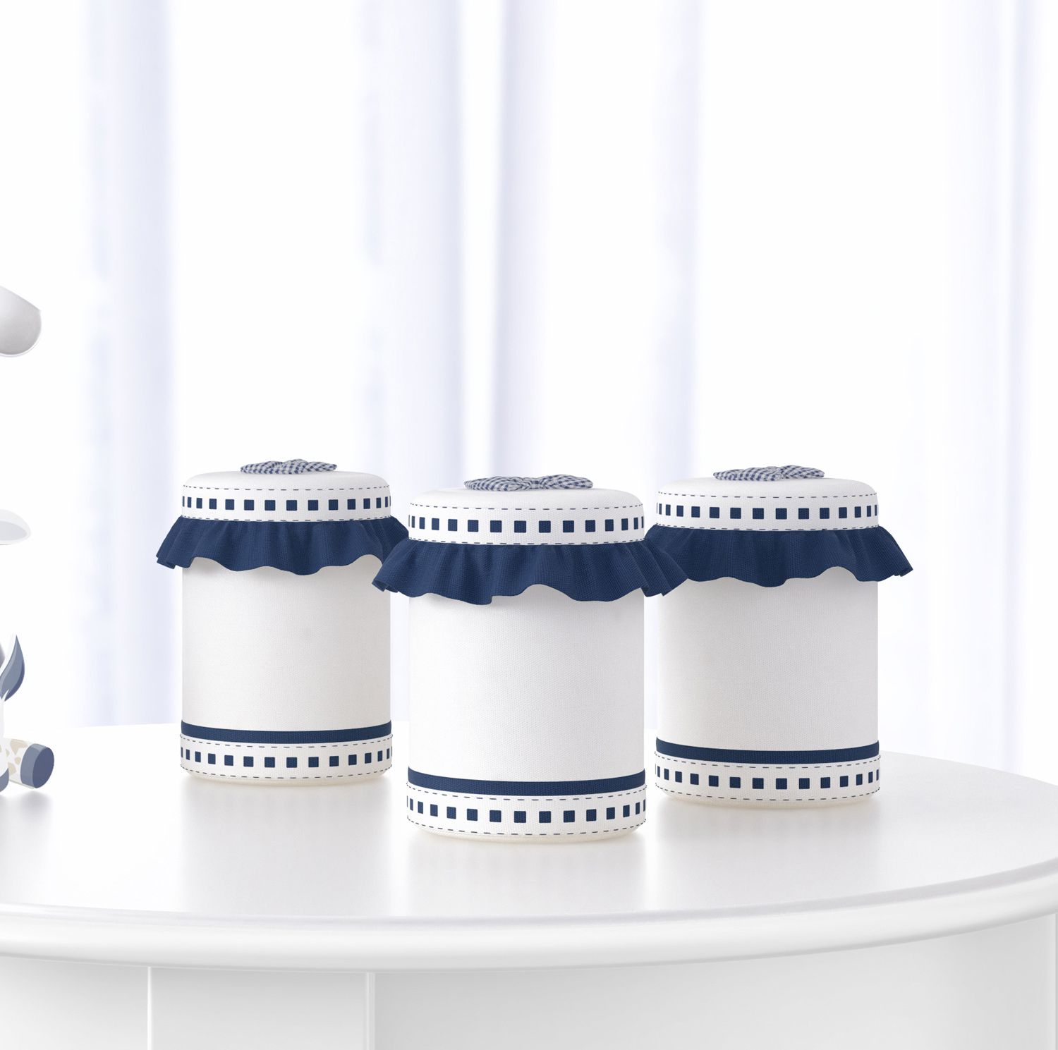 Jogo de Potes Girafinha Clássica