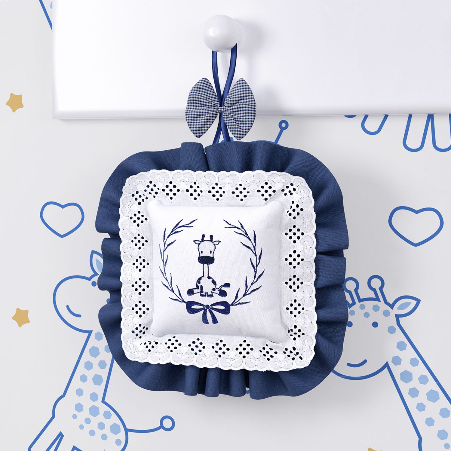 Medalhão Maternidade Girafinha Clássica