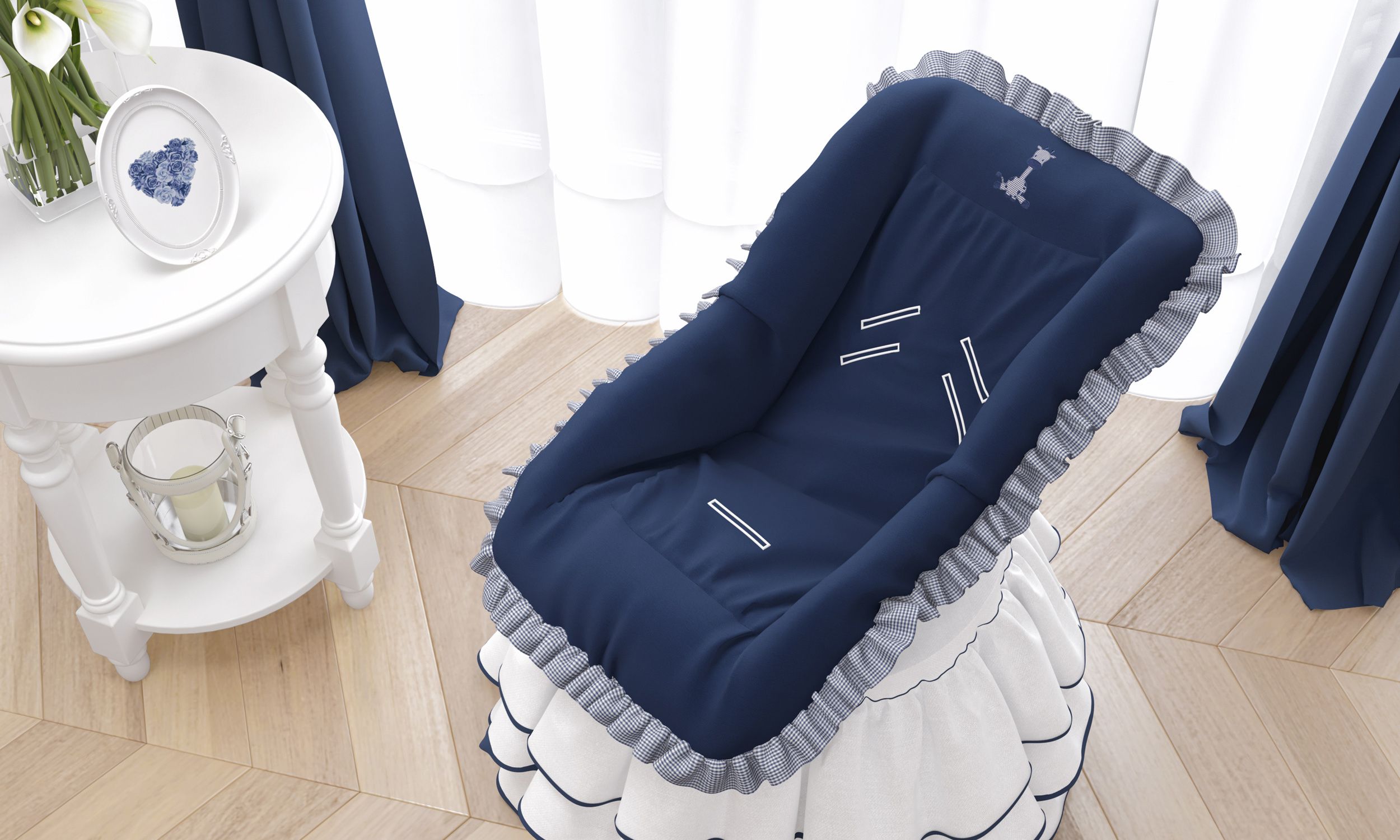 Capa de Bebê Conforto Girafinha Clássica