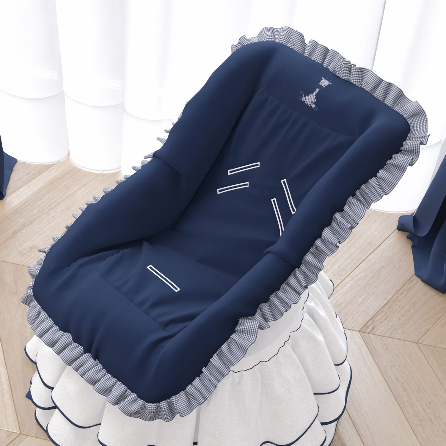 Capa de Bebê Conforto Girafinha Clássica