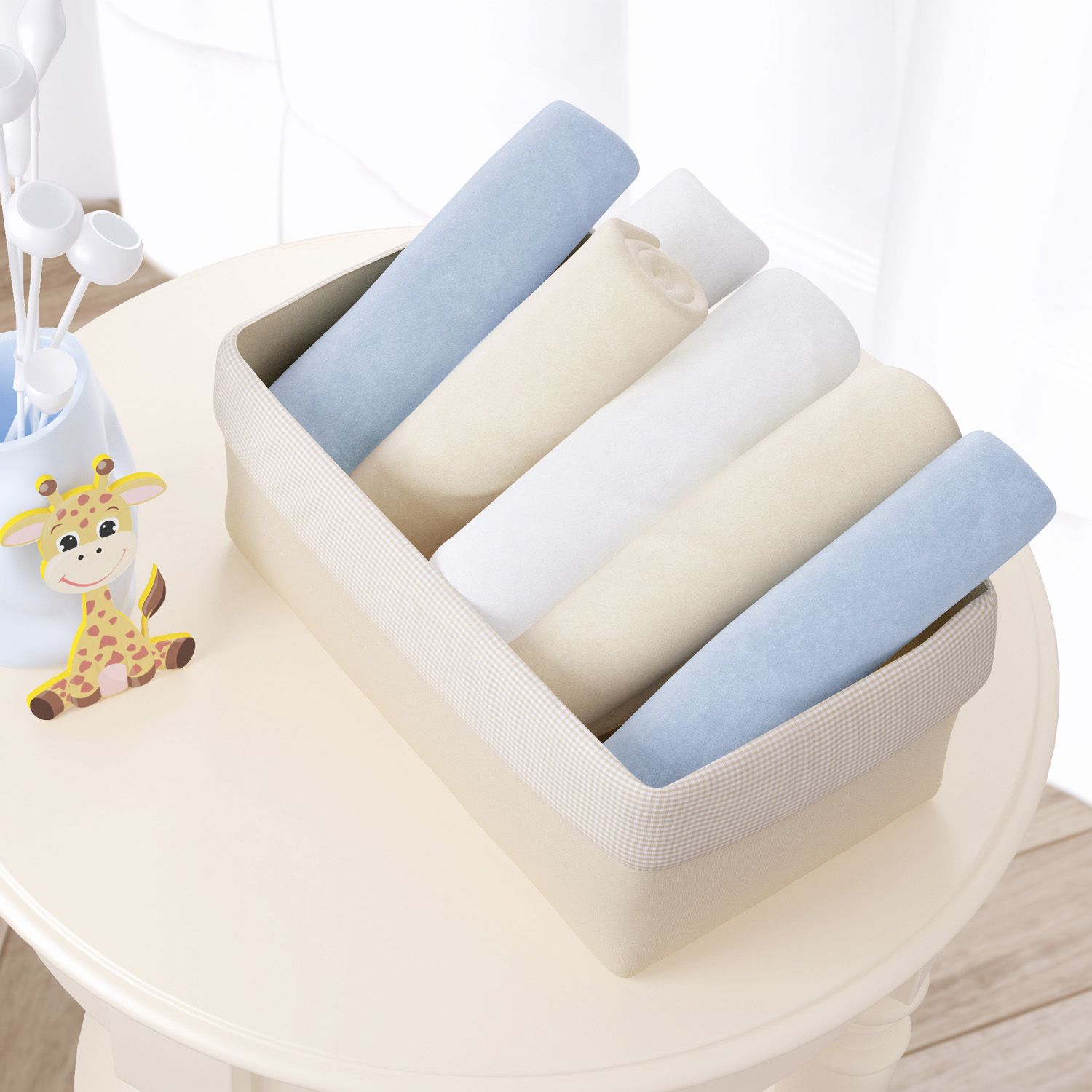 Cesto Organizador Girafinha Clássica 36cm