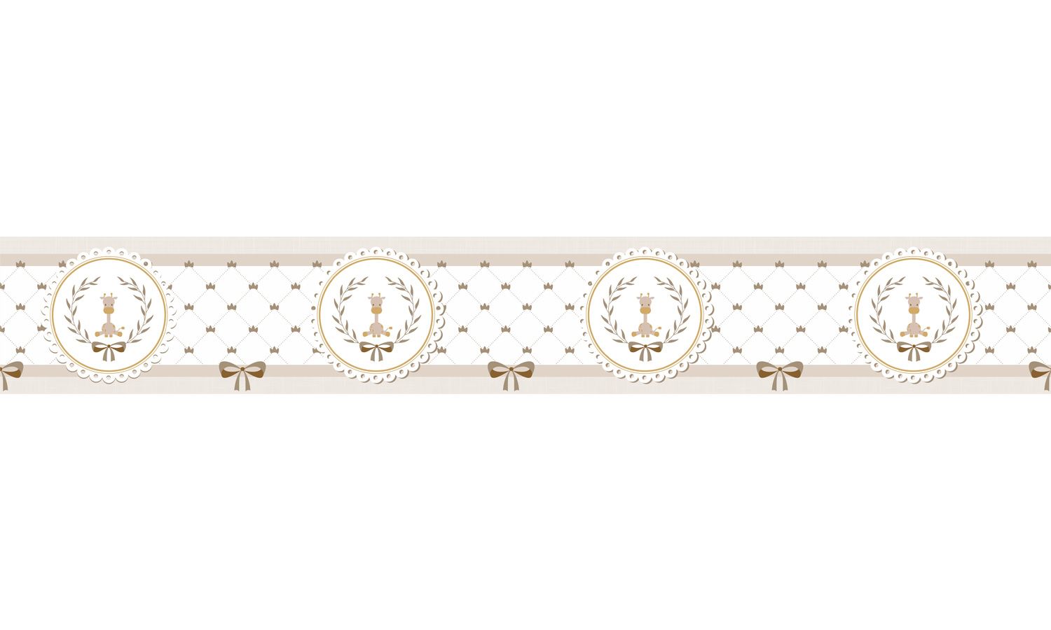 Faixa Adesiva de Parede Girafinha Clássica