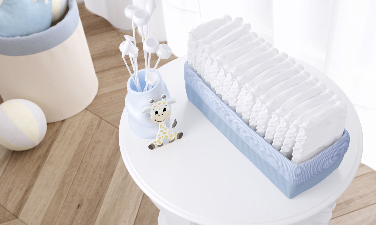 Cesto Organizador Girafinha Clássica 40cm