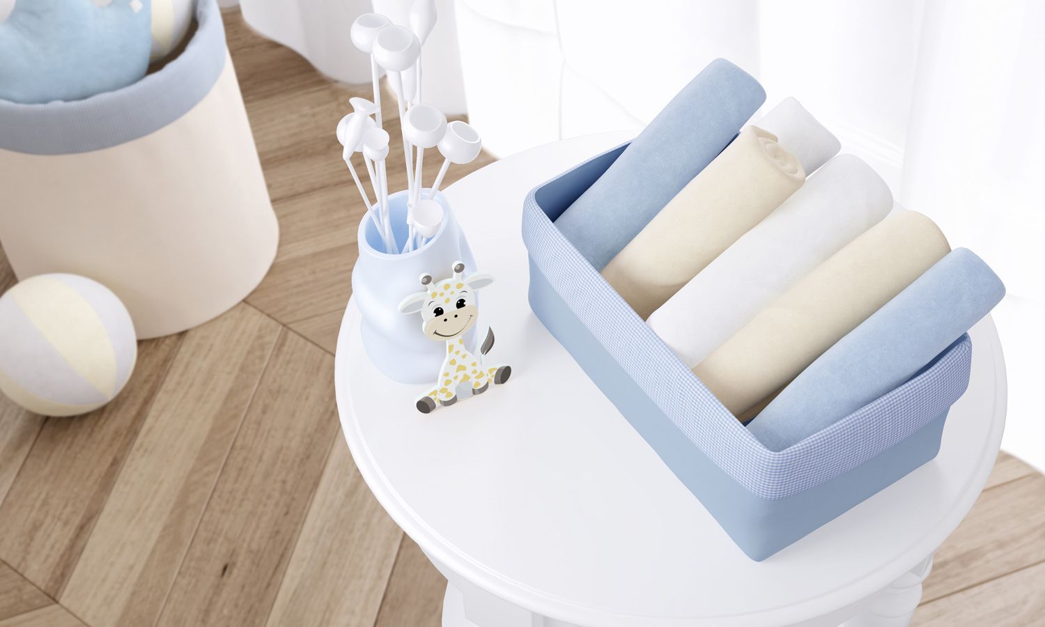 Cesto Organizador Girafinha Clássica 36cm