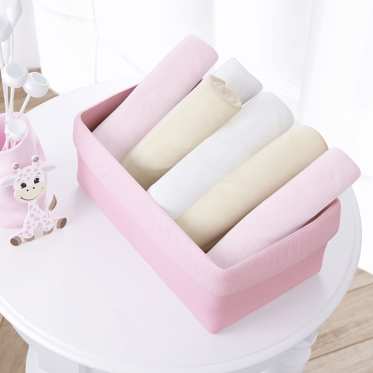 Cesto Organizador Girafinha Clássica 36cm