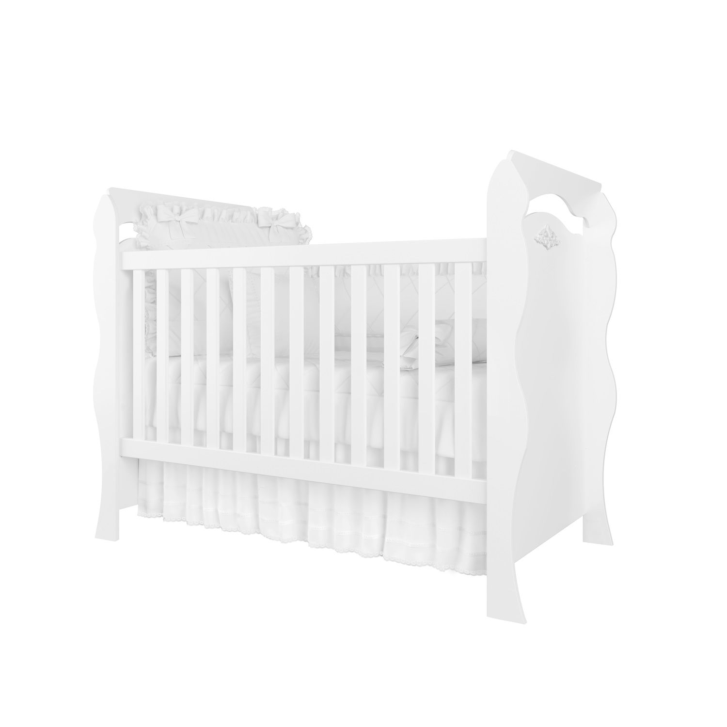 Berço Americano Branco Julie Provençal