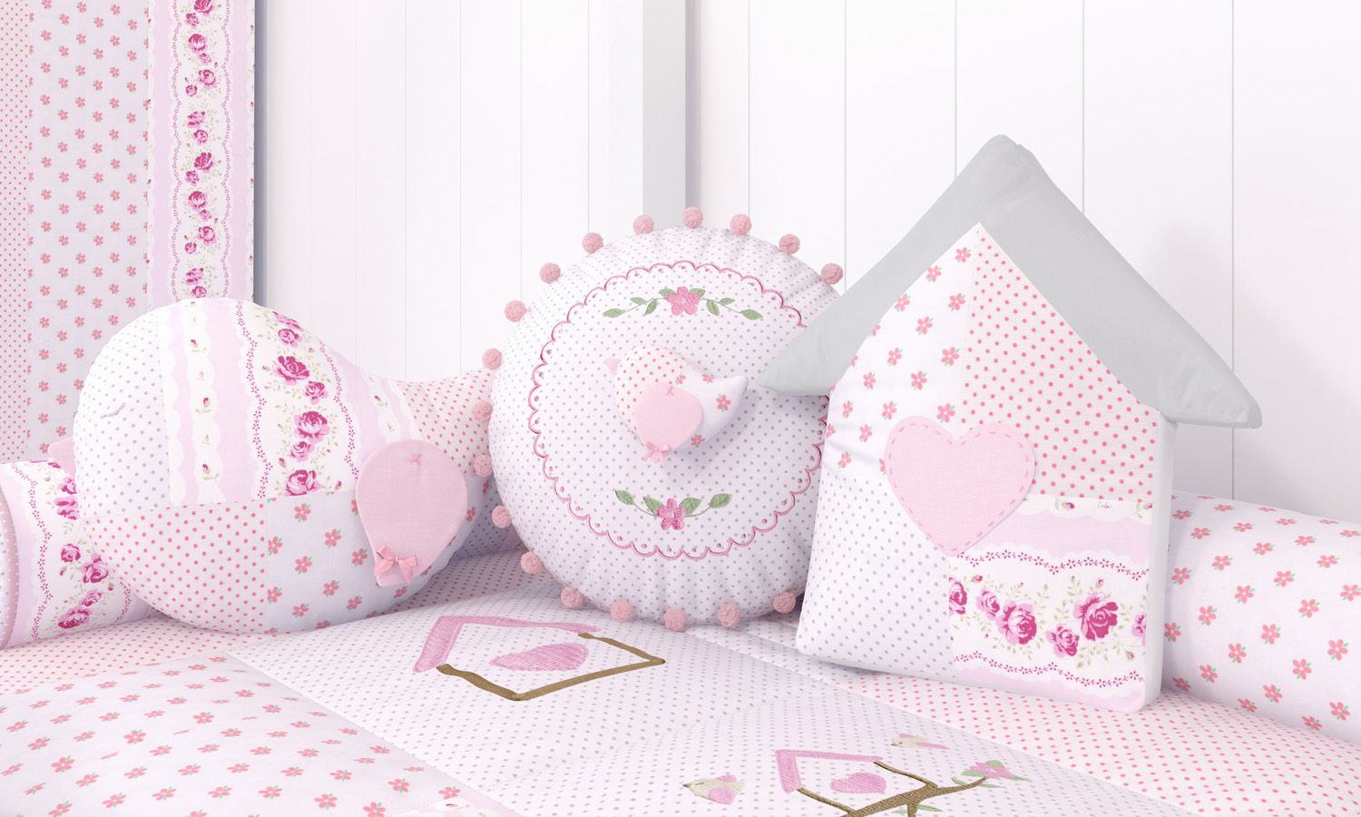 Kit Montessoriano Patchwork Rosa