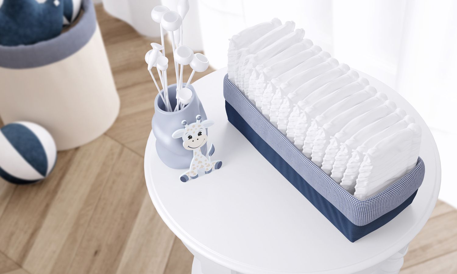 Cesto Organizador Girafinha Clássica 40cm