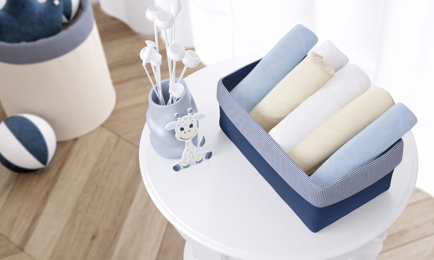 Cesto Organizador Girafinha Clássica 36cm