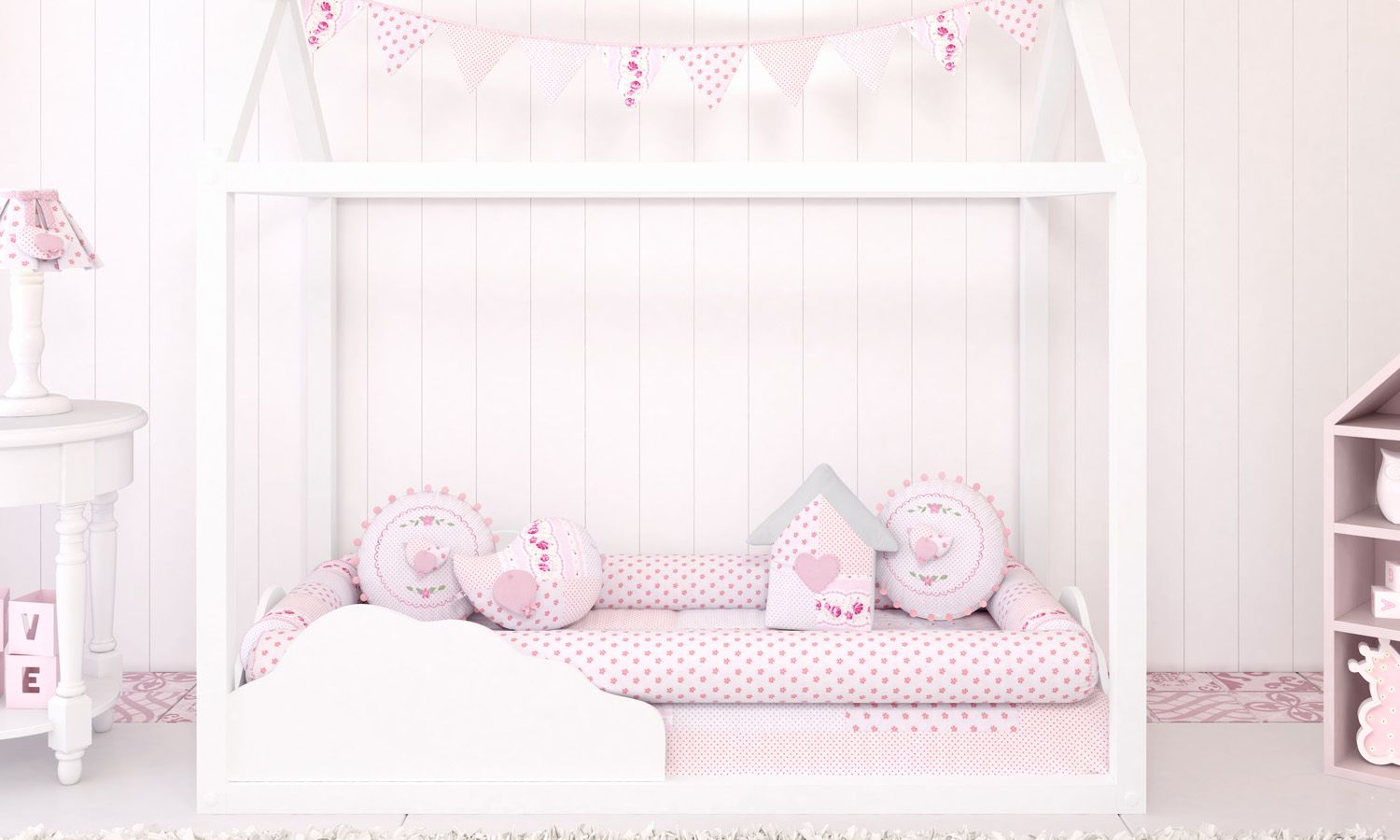 Kit Montessoriano Patchwork Rosa