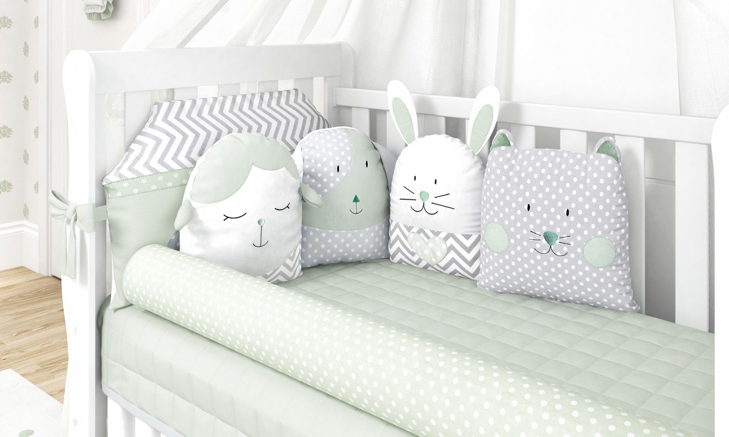 Kit Berço Amiguinhas