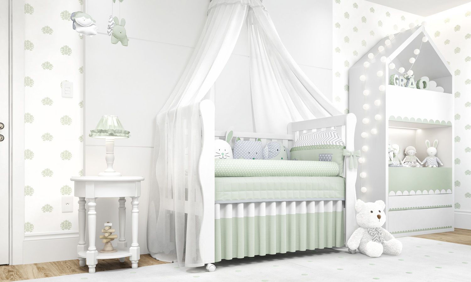 Kit Berço Amiguinhas