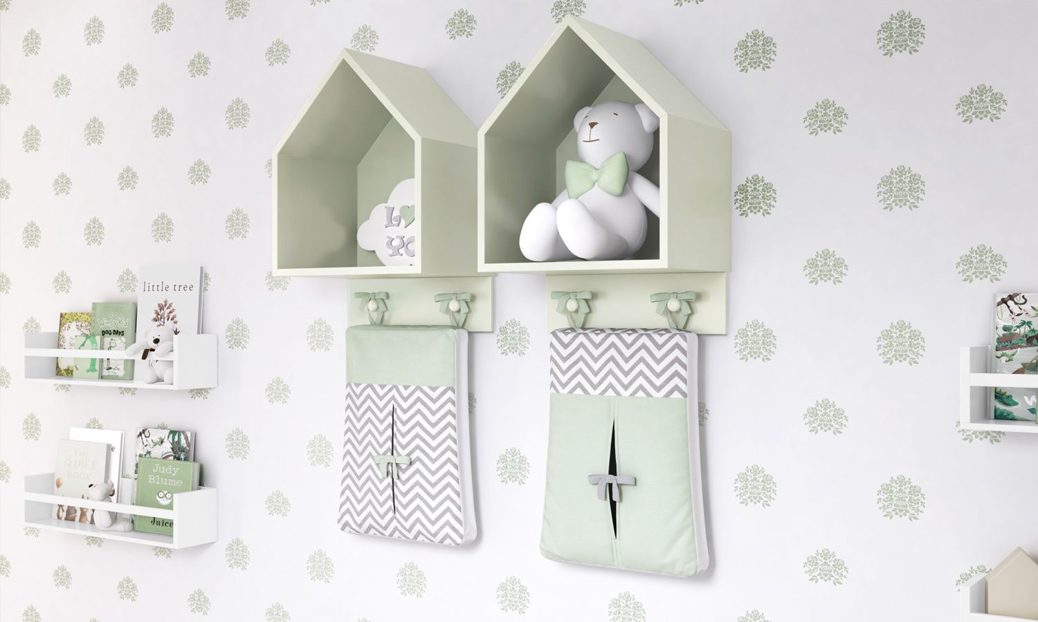 Porta Fraldas Amiguinhos