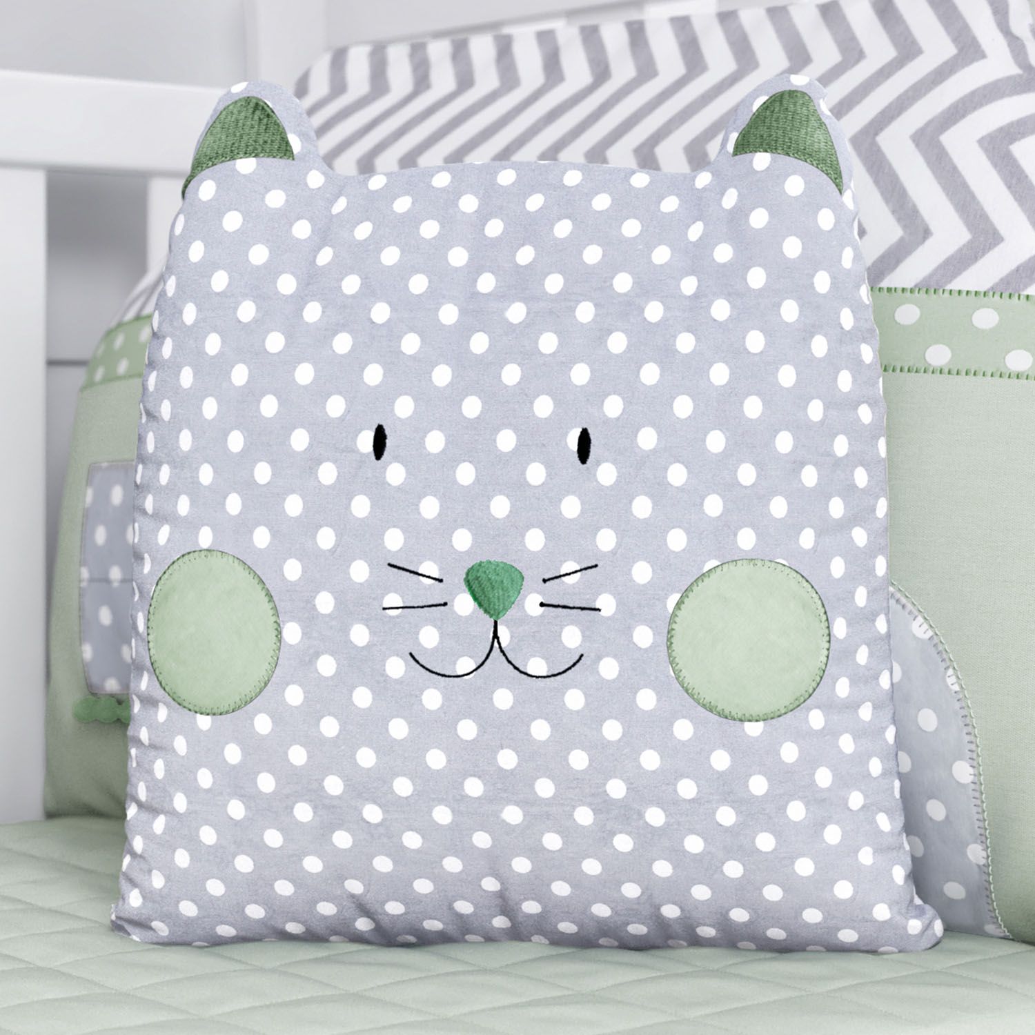 Almofada Amiguinha Gatinha 32cm