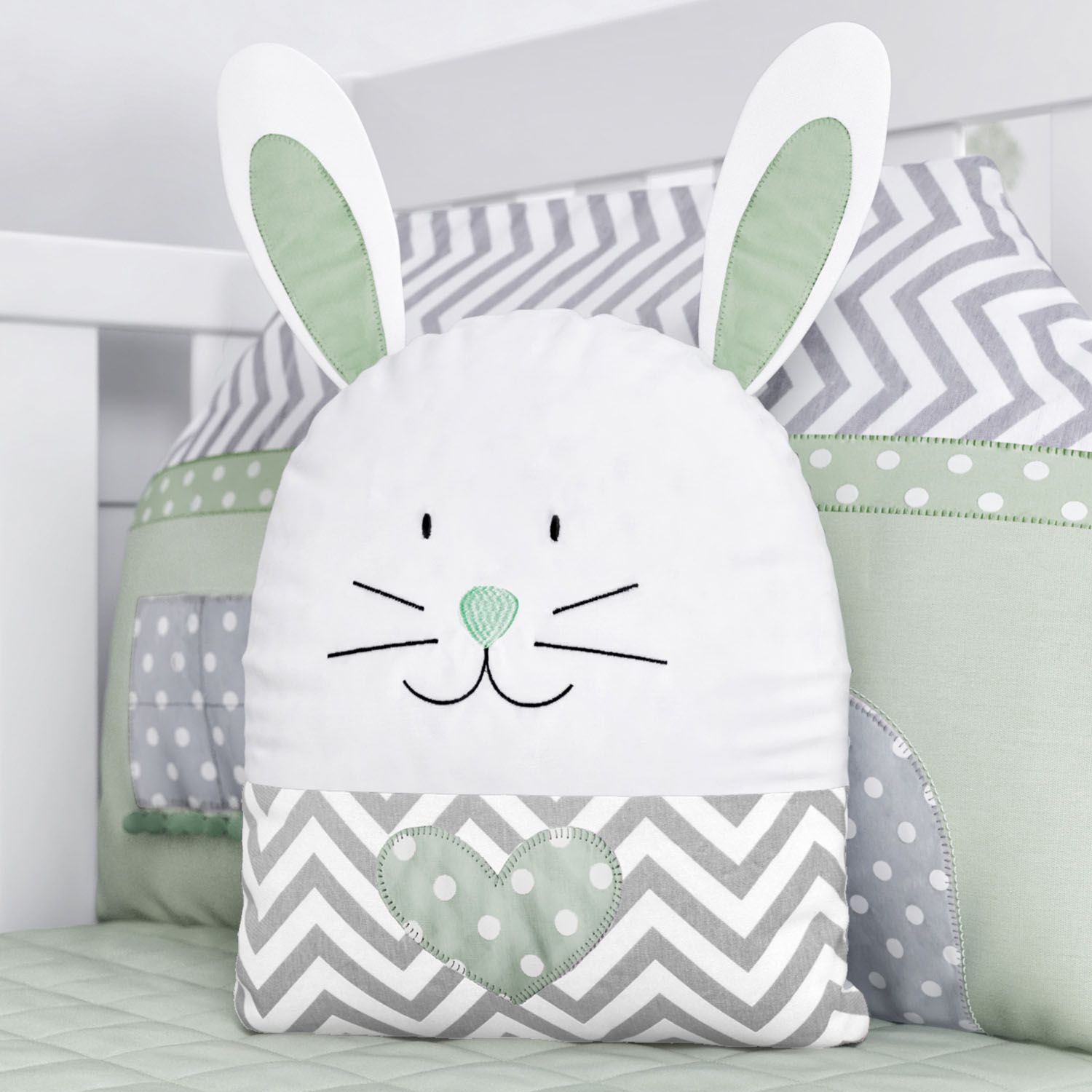 Almofada Amiguinha Coelhinha 32cm