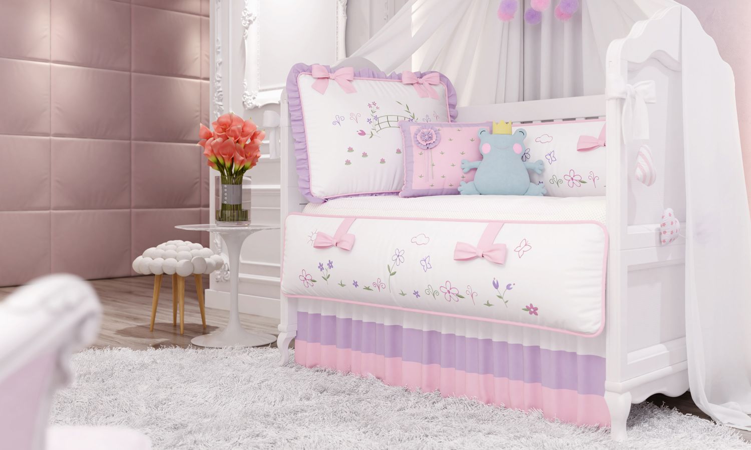 Kit Berço Floral Monet