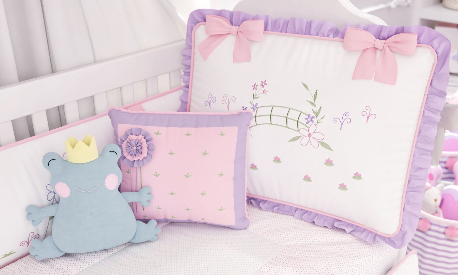 Kit Berço Floral Monet