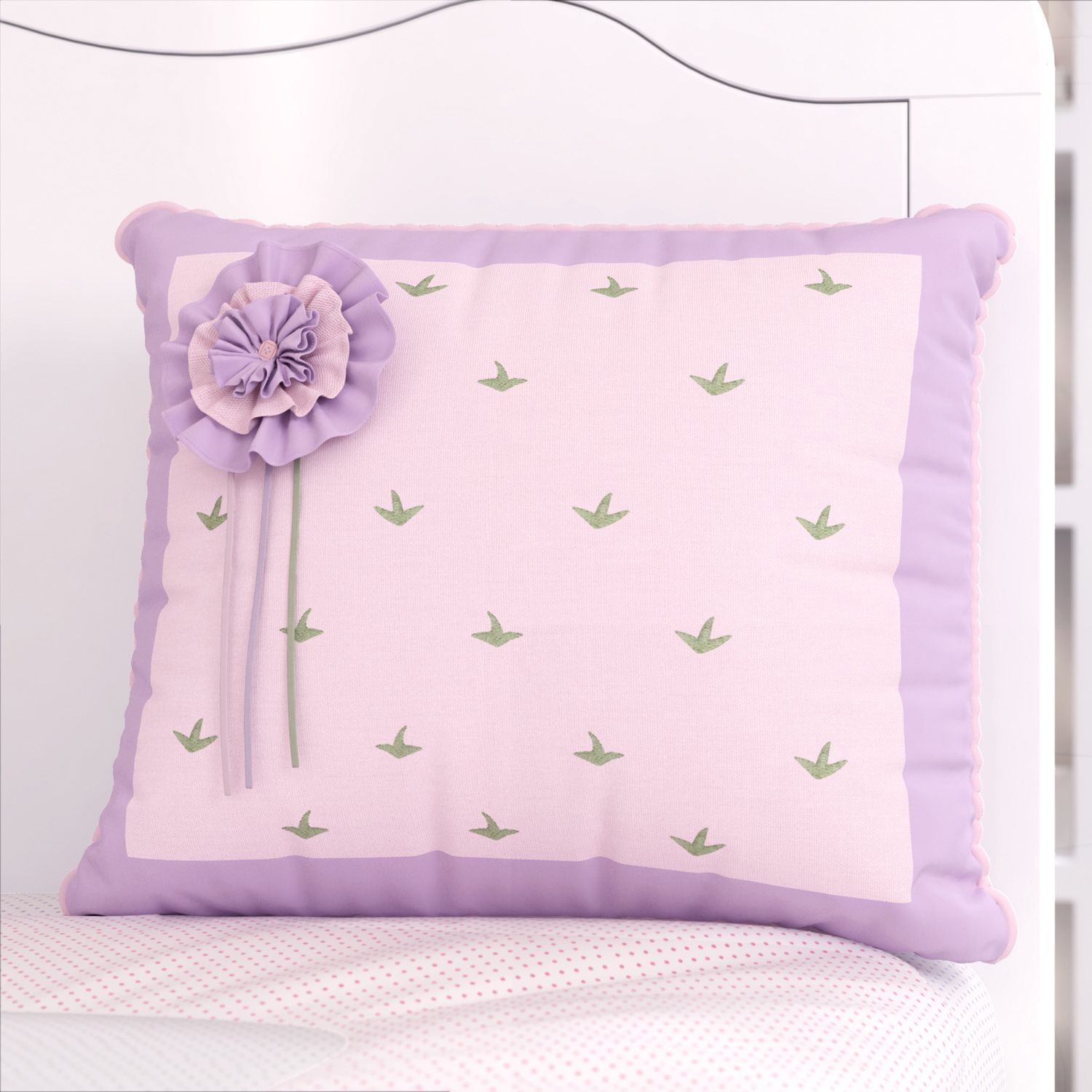 Almofada Retangular Floral Monet 38cm