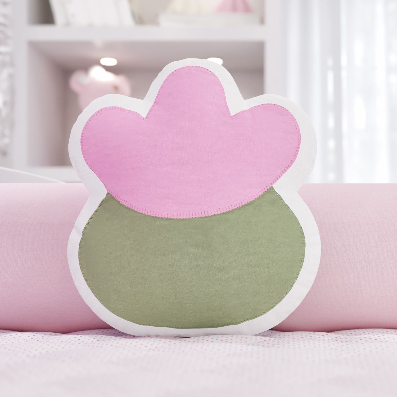 Almofada Vitória-Régia Floral Monet 28cm