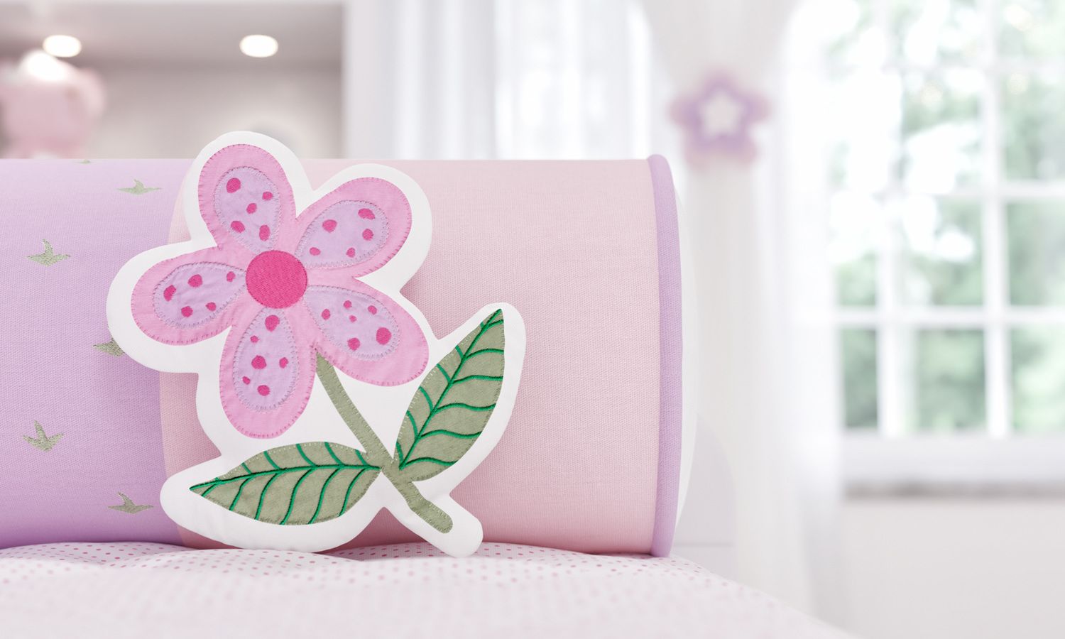 Kit Cama Infantil Solteiro Floral Monet