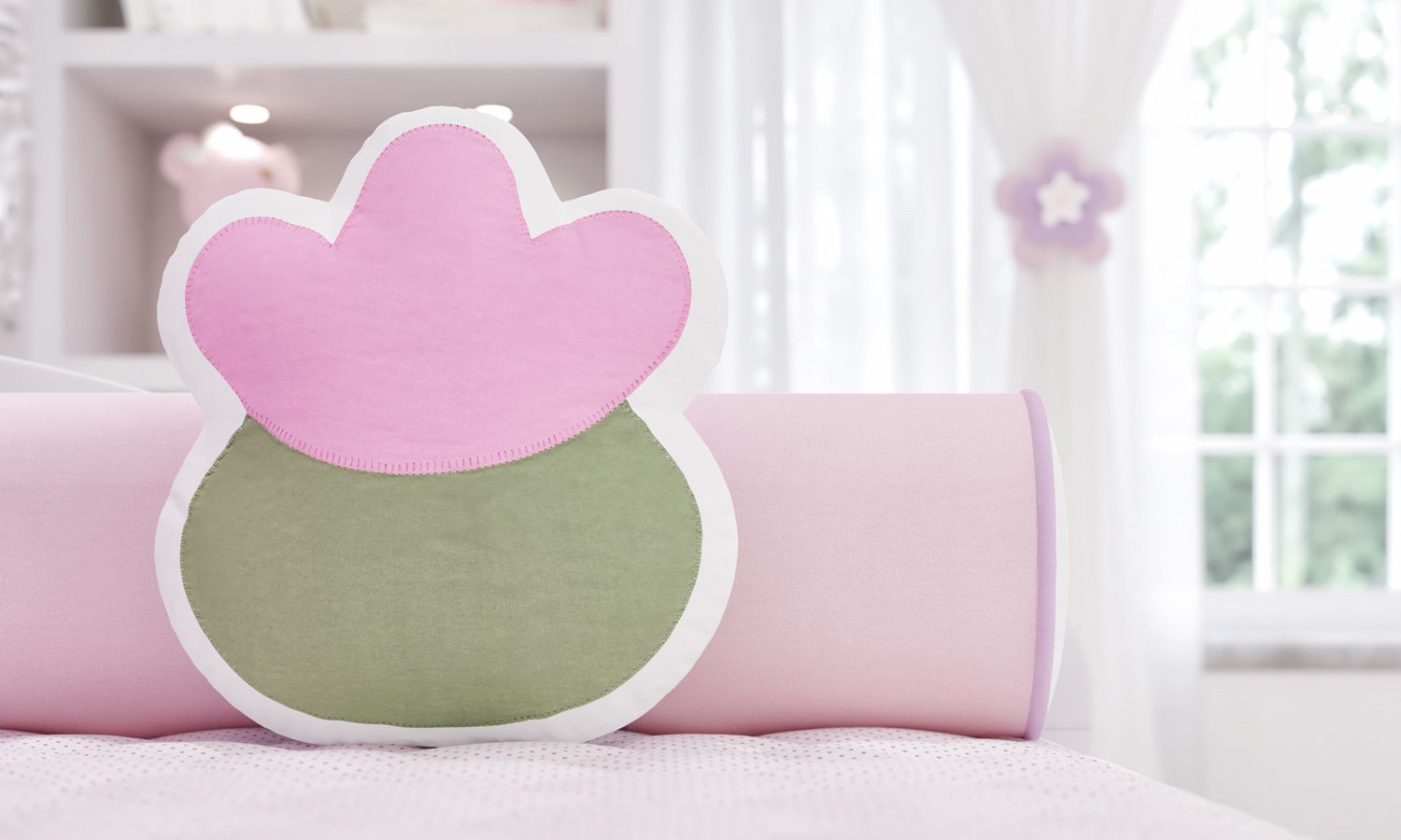 Kit Cama Infantil Solteiro Floral Monet