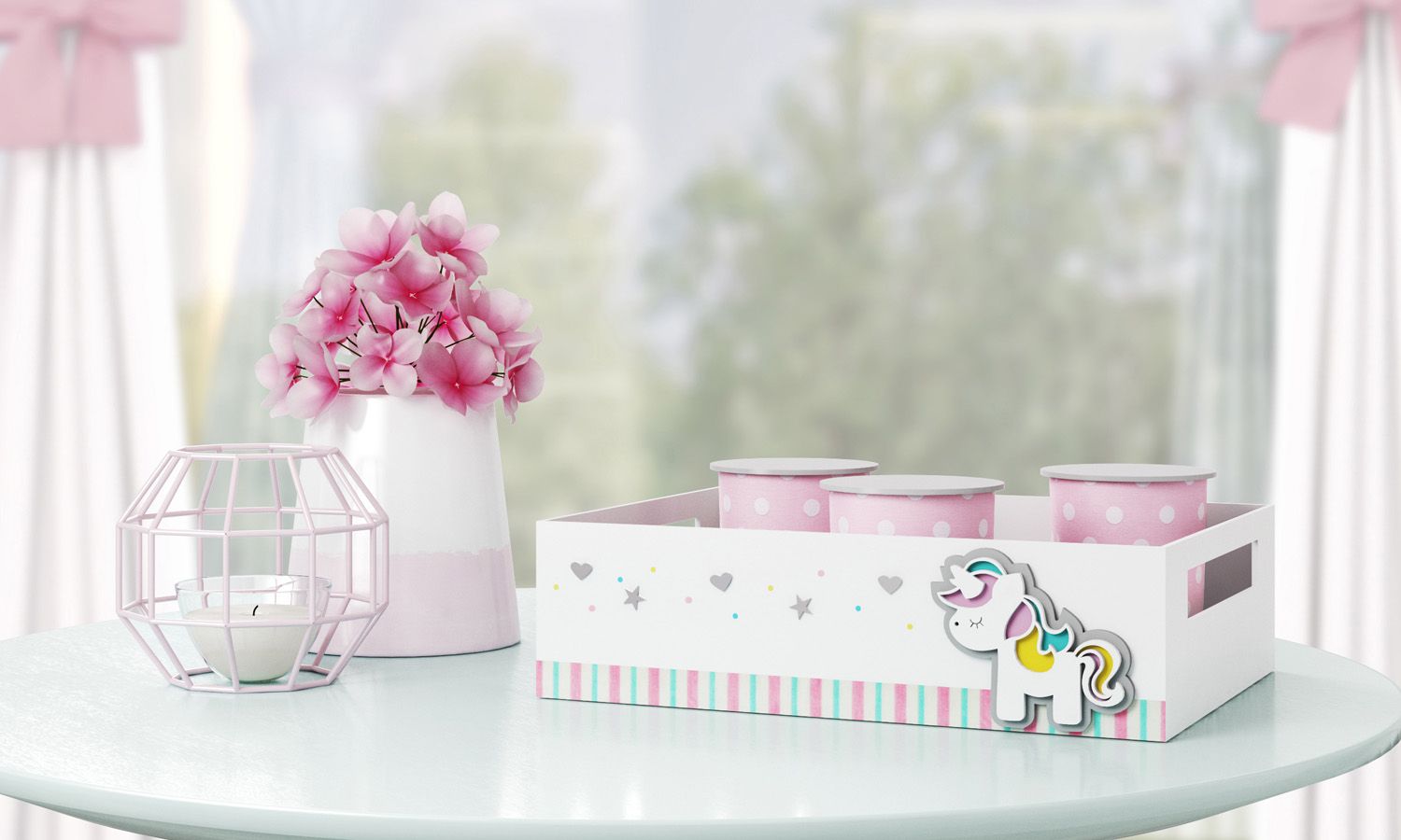 Kit Higiene Unicórnio 3D