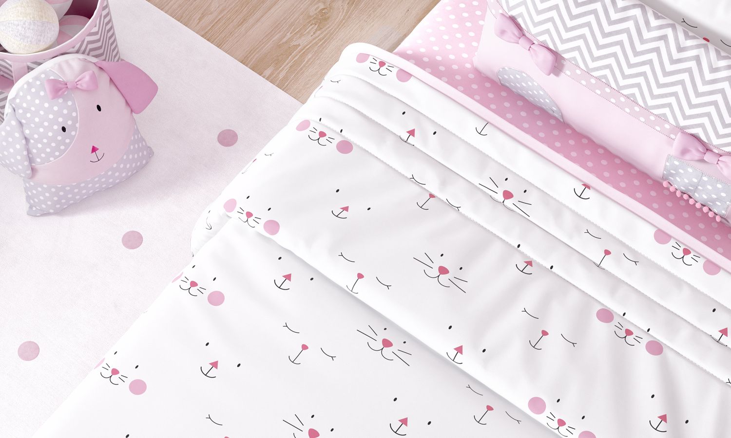 Edredom Infantil Solteiro Amiguinhas