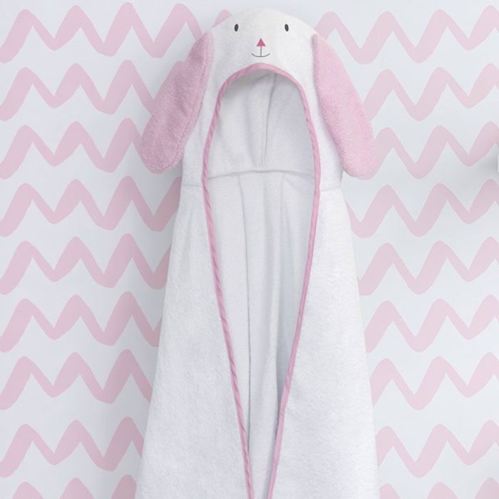 Toalha com Capuz Infantil Amiguinha Cachorrinha 90cm