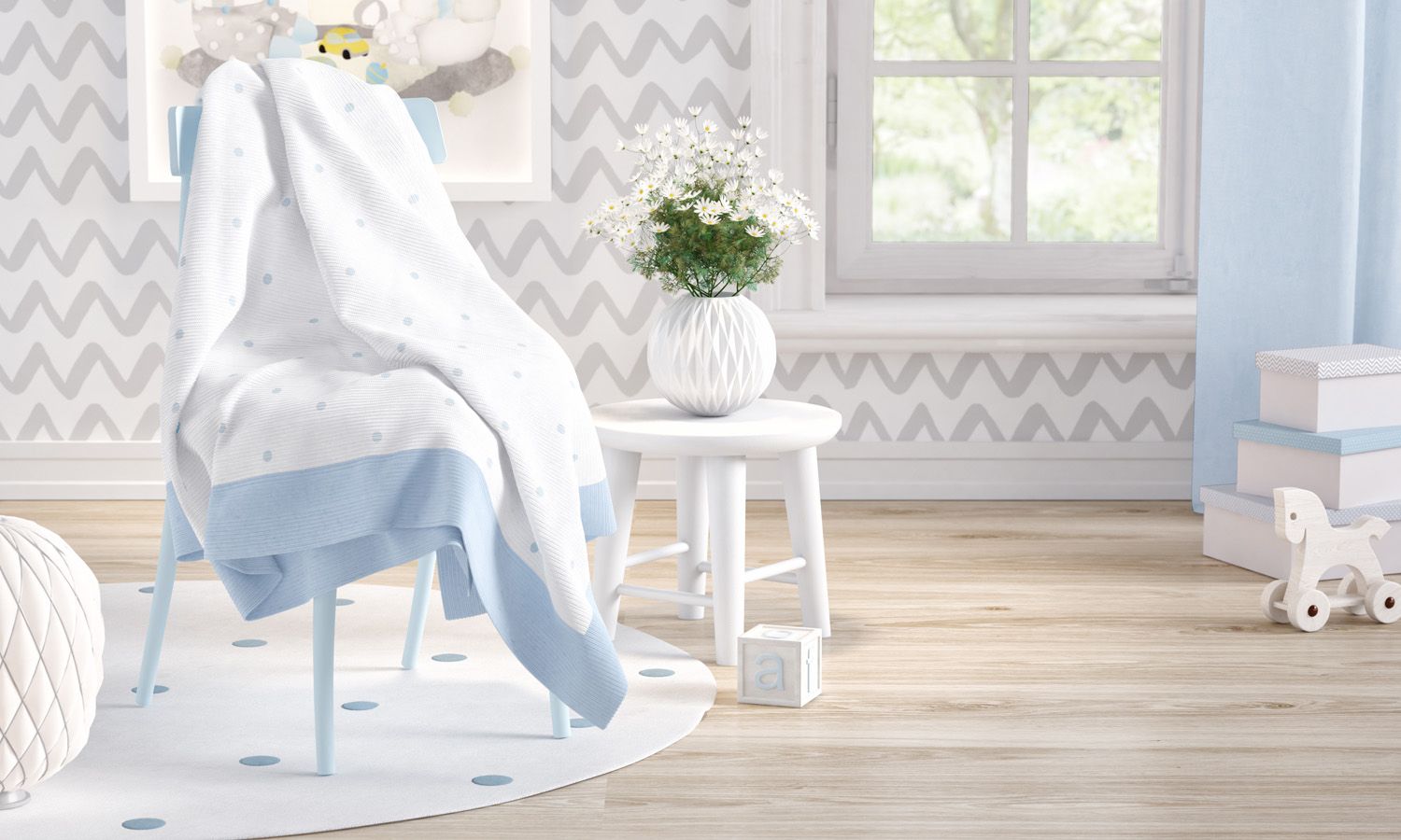 Manta Tricot Amiguinhas 1,20m