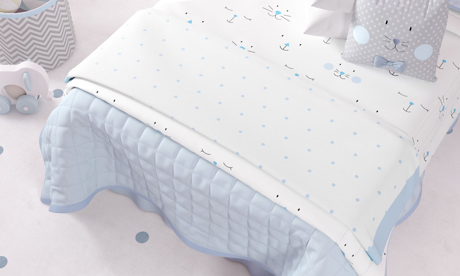 Manta Tricot Amiguinhas 1,20m