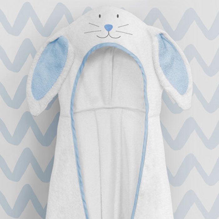 Toalha com Capuz Infantil Amiguinha Coelhinha 90cm