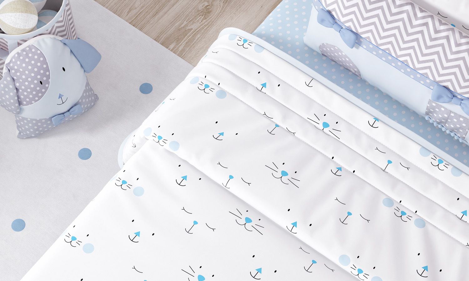 Kit Cama Infantil Solteiro Amiguinhas