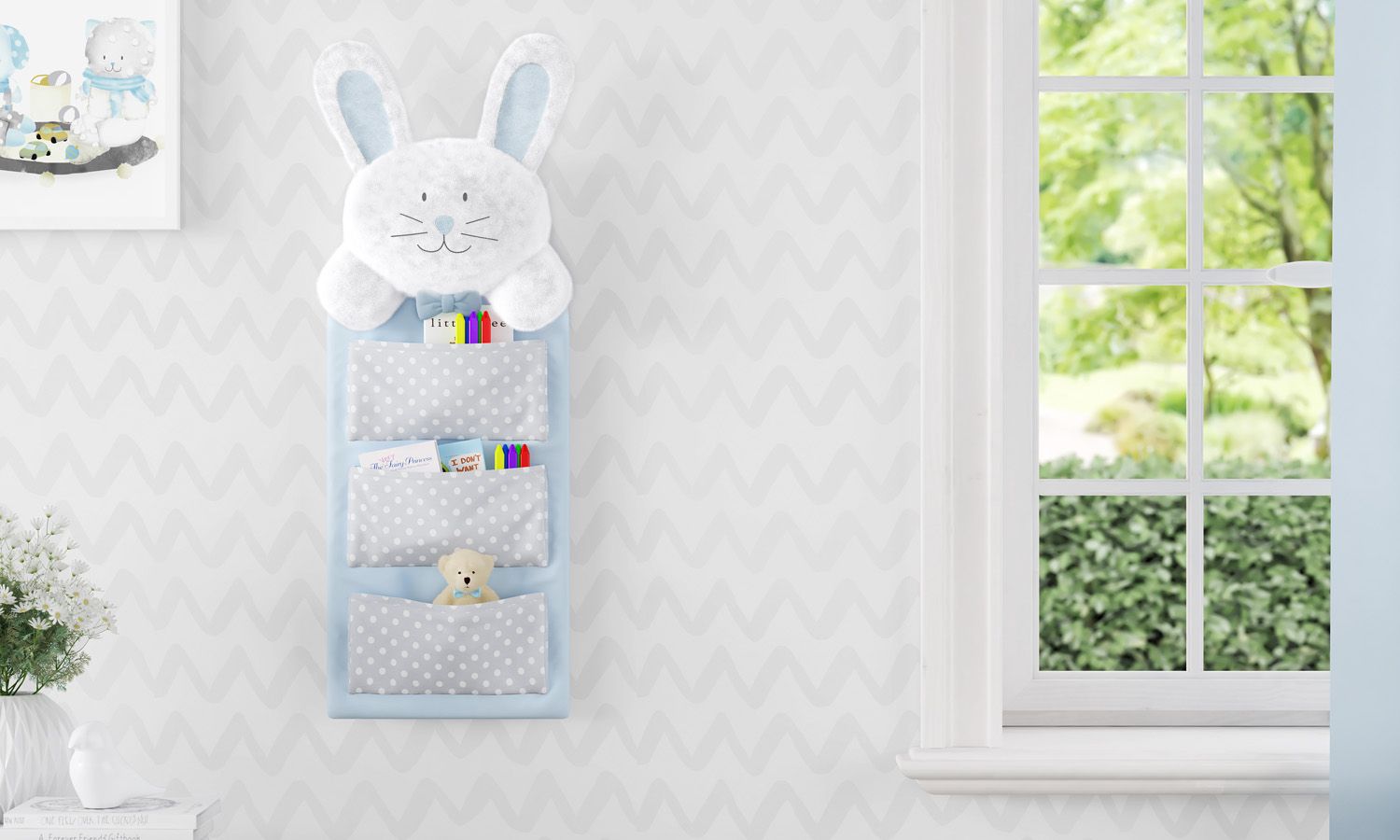 Organizador de Berço Amiguinho Coelhinho  - imagem 2