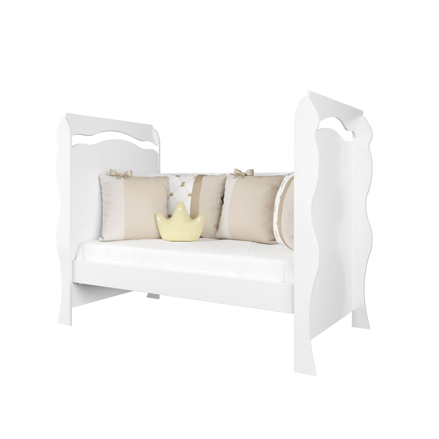 Berço Americano Branco Julie