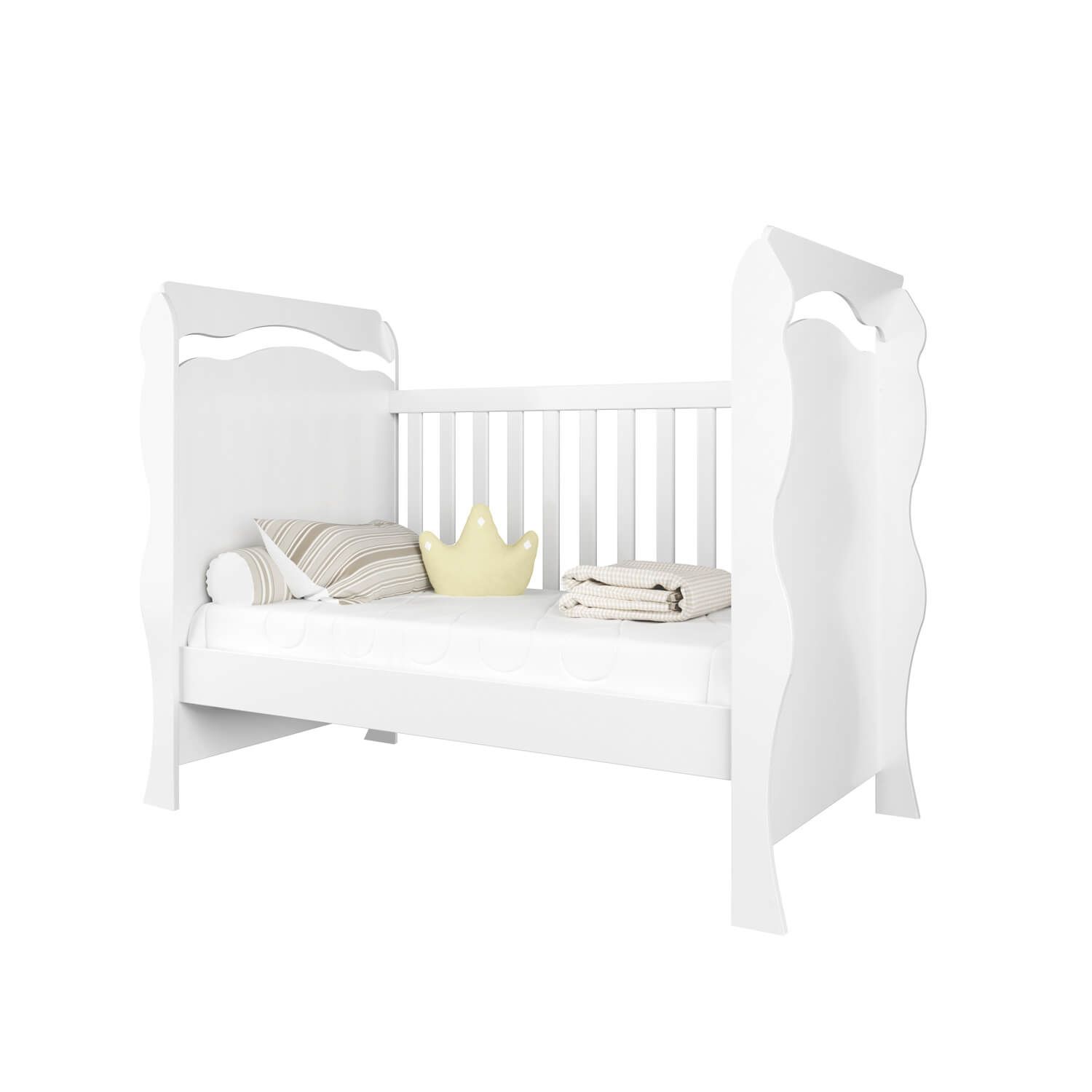 Berço Americano Branco Julie