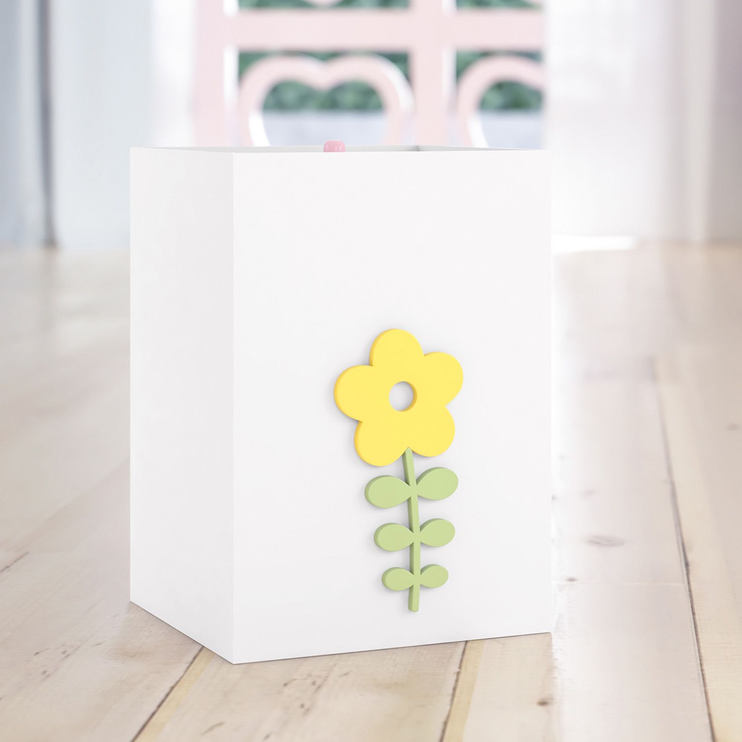 Lixeira Floral Moderna