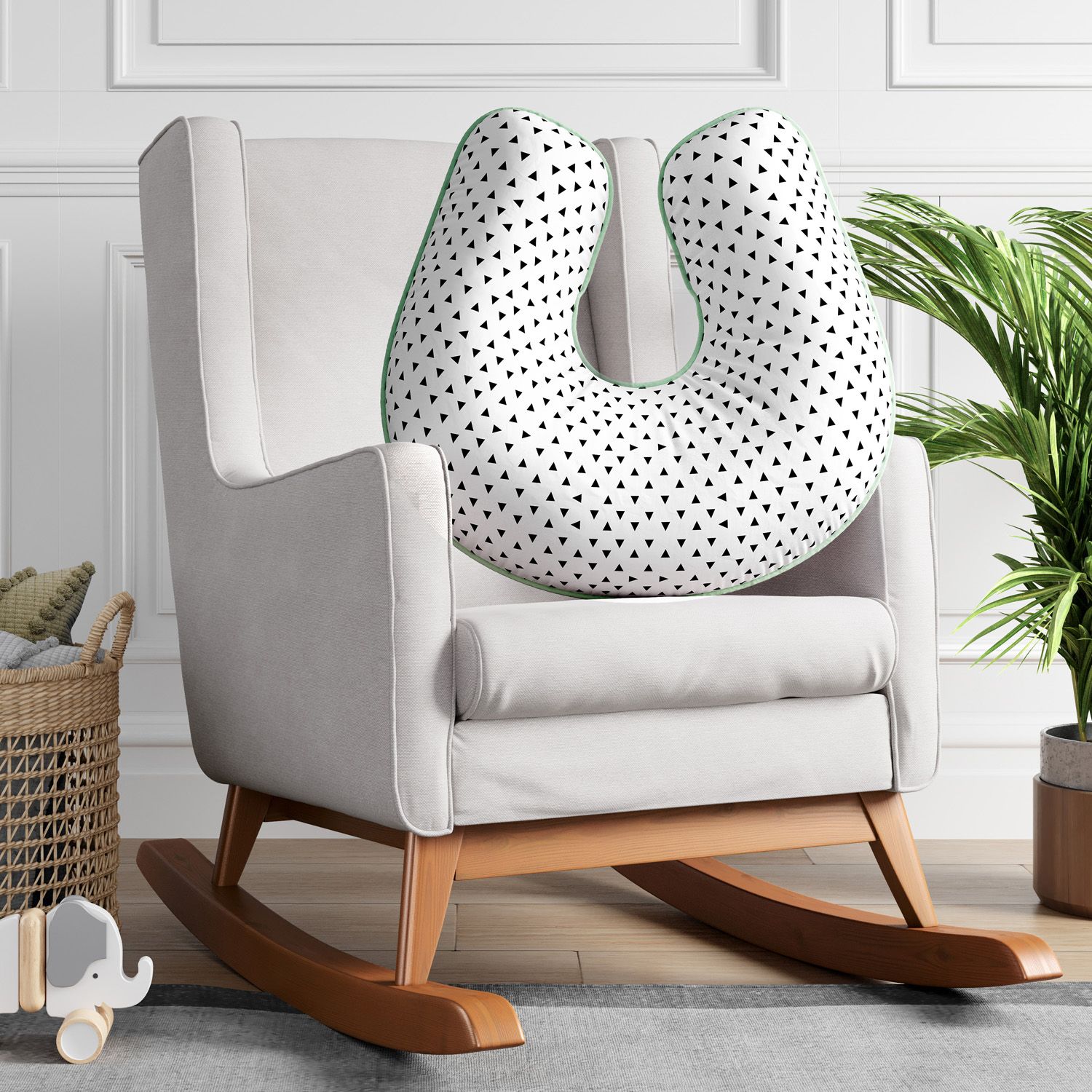 Almofada Amamentação Triângulos