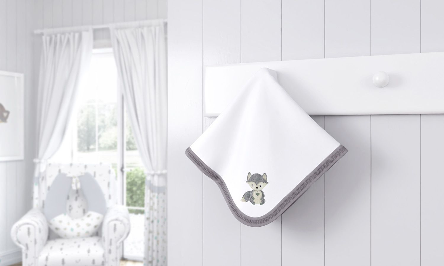 Cueiro Raposinha Cinza