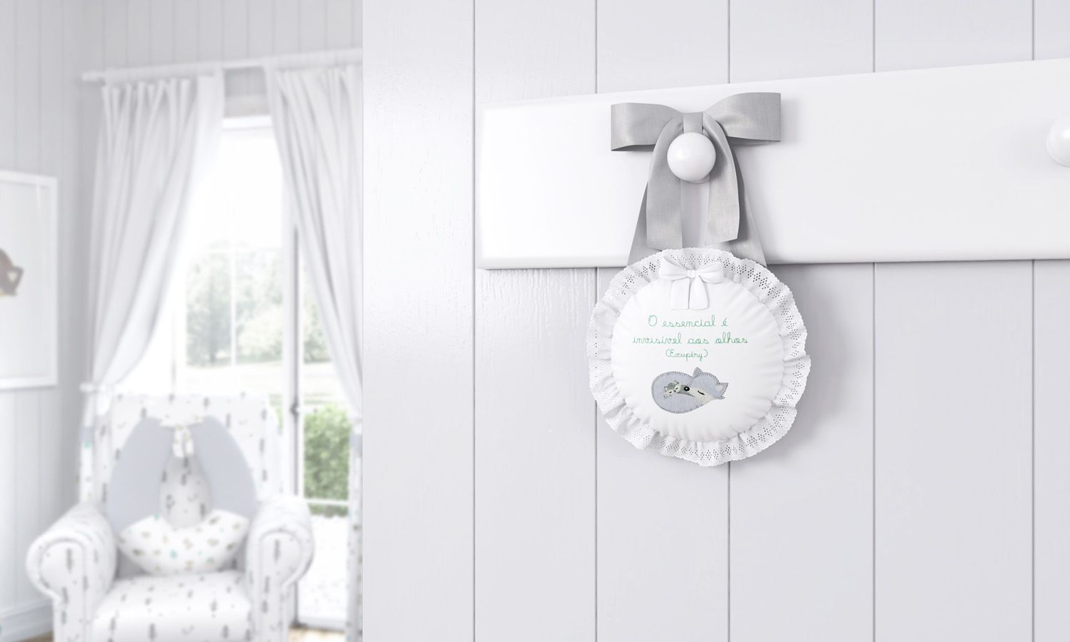 Medalhão Maternidade Raposinha