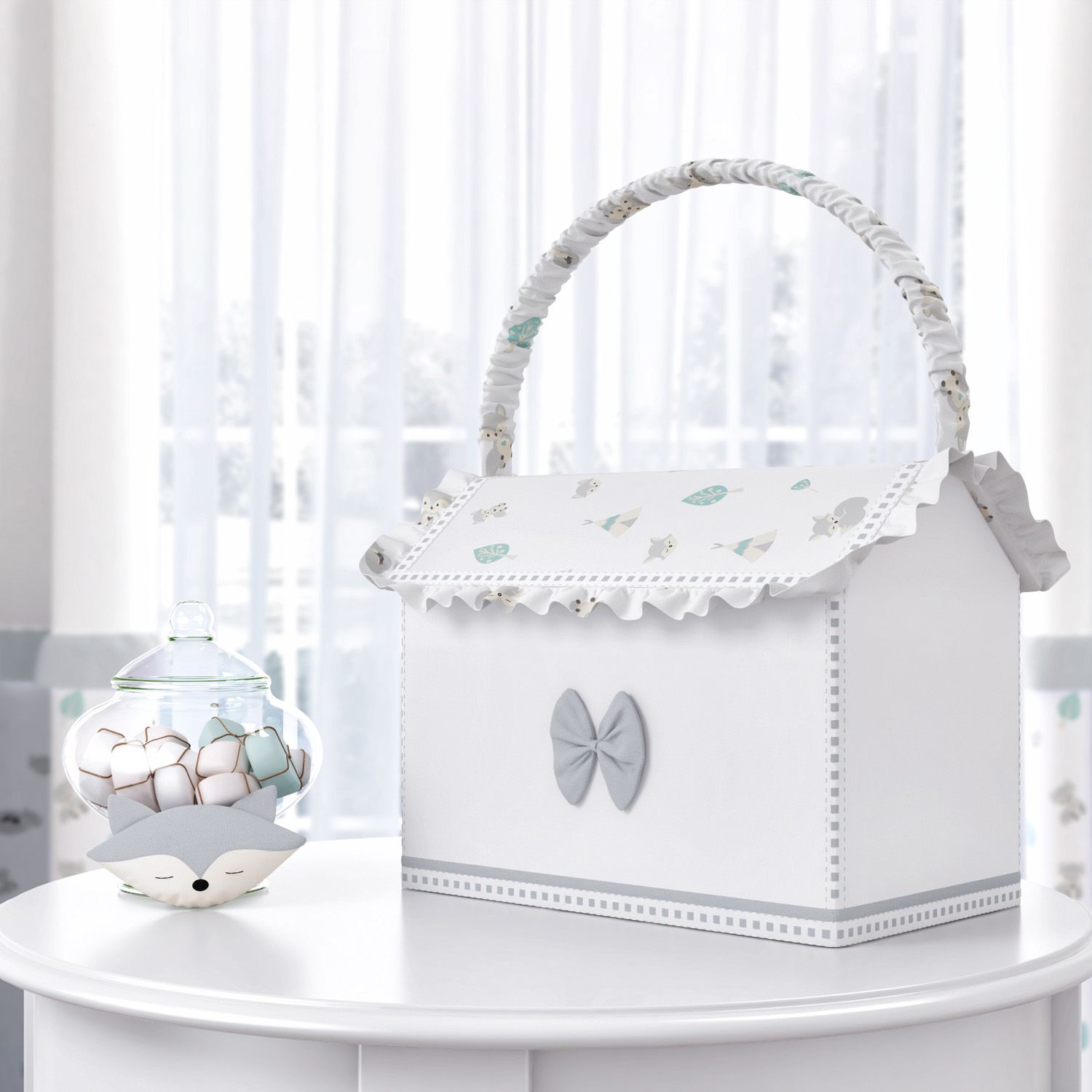 Farmacinha Raposinha Cinza