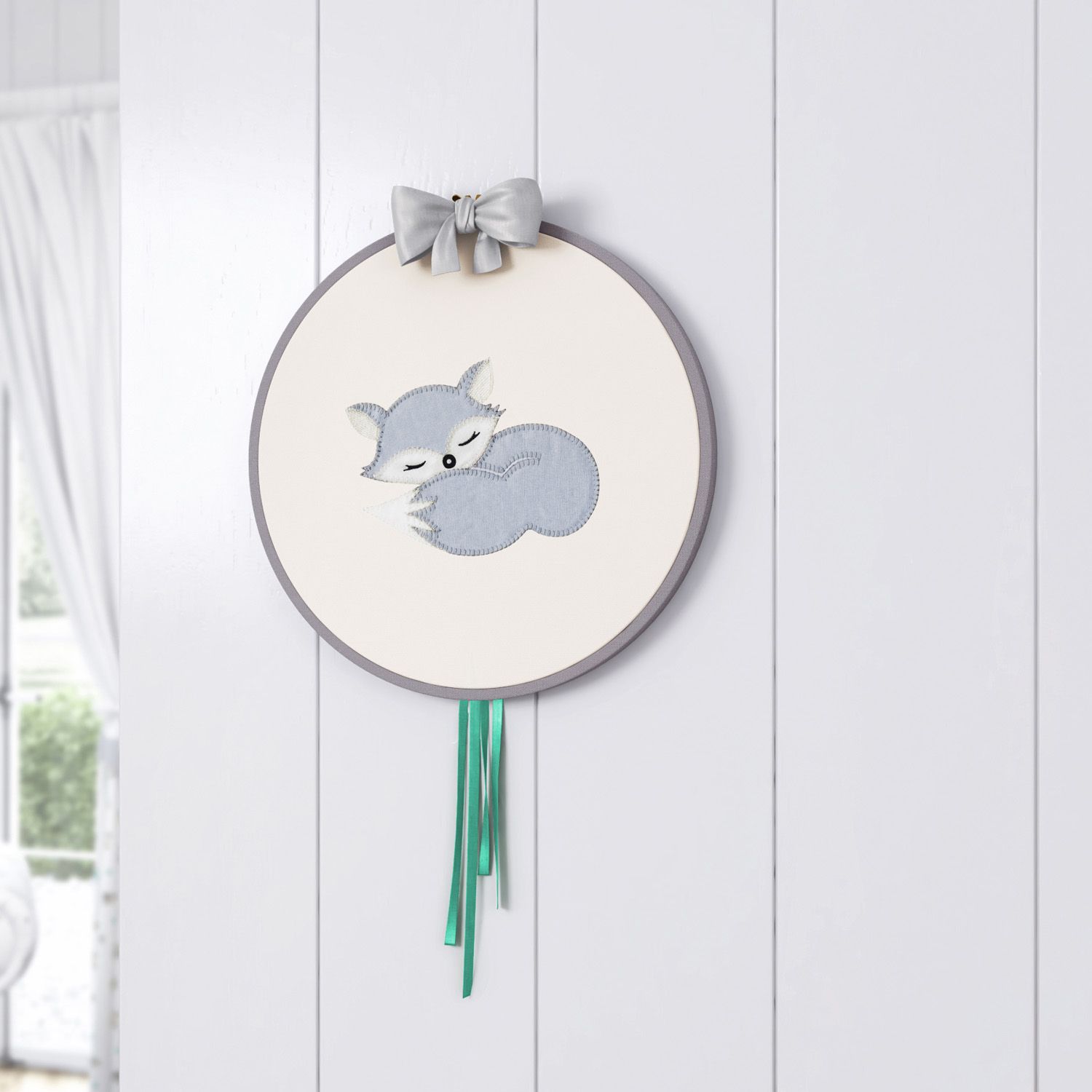 Quadro Bastidor Raposa