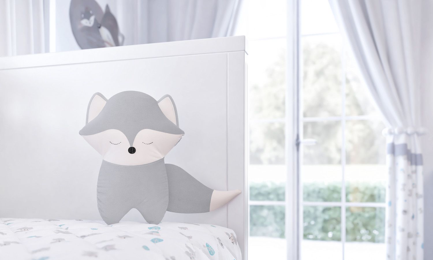 Almofada Naninha Raposinha 28cm