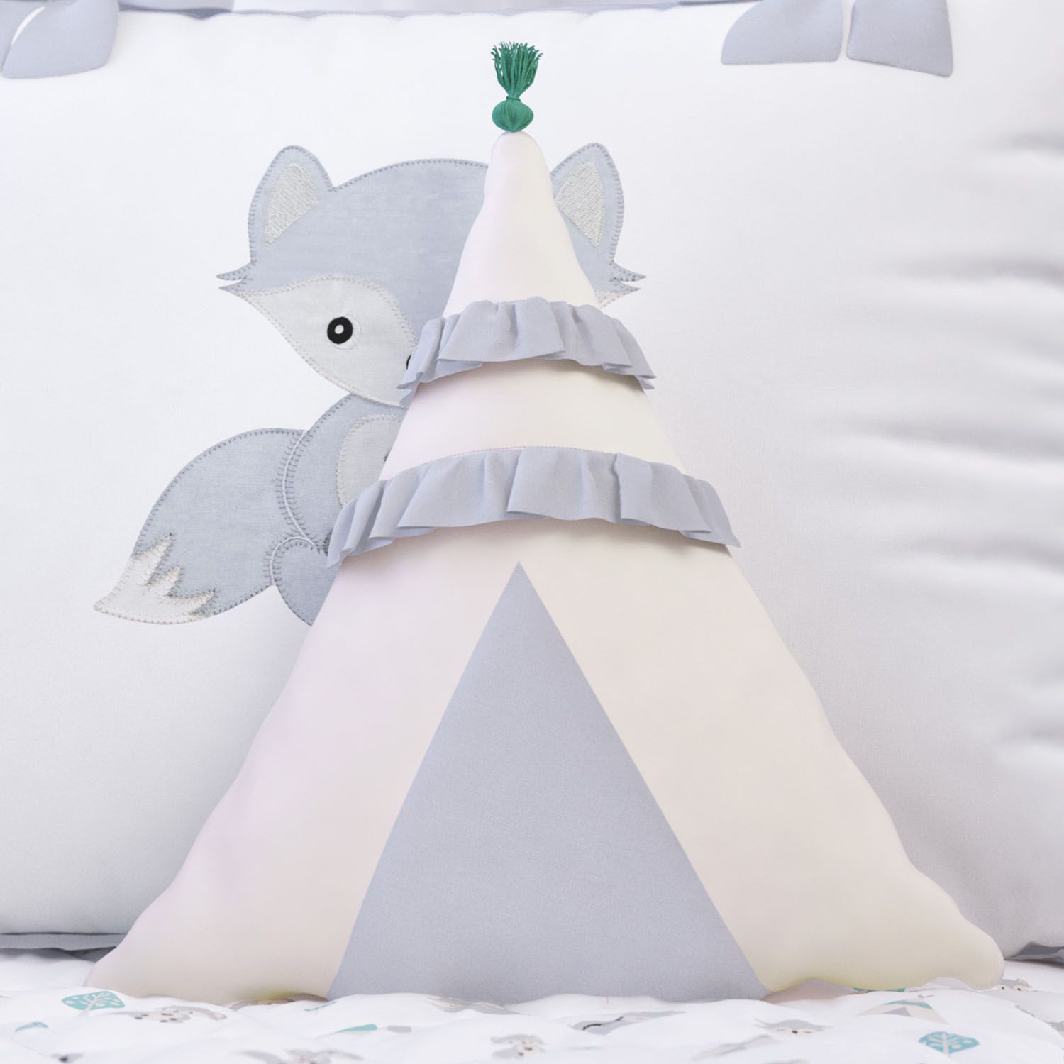 Almofada Cabana Raposinha 28cm