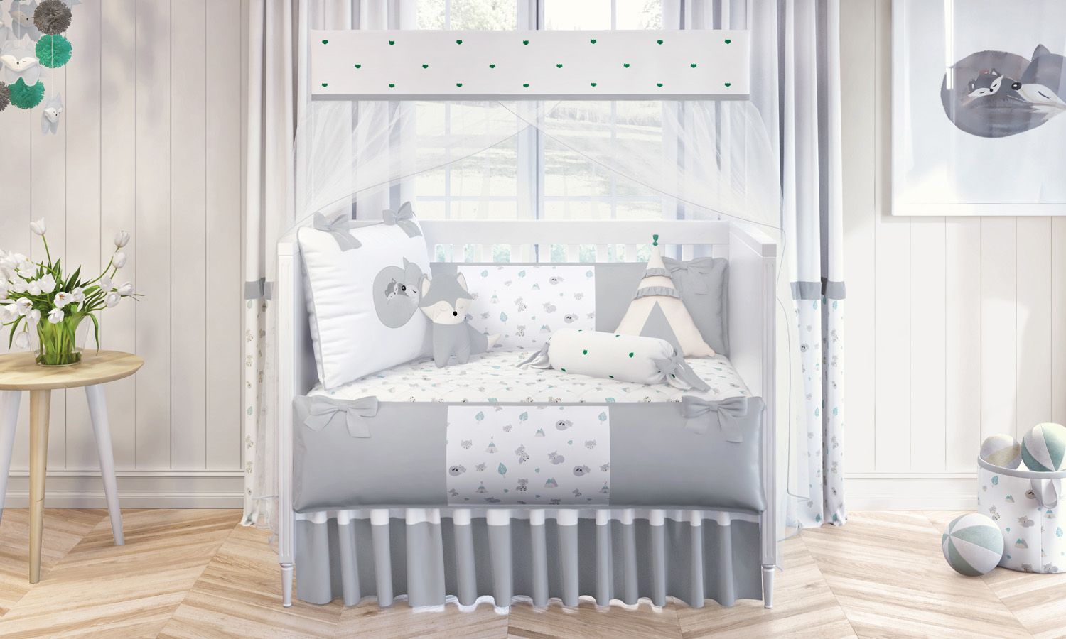 Kit Berço Raposinha