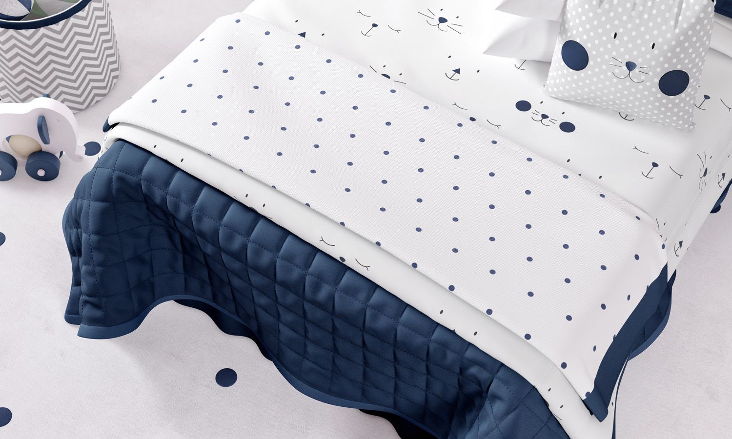 Manta Tricot Amiguinhas 1,20m