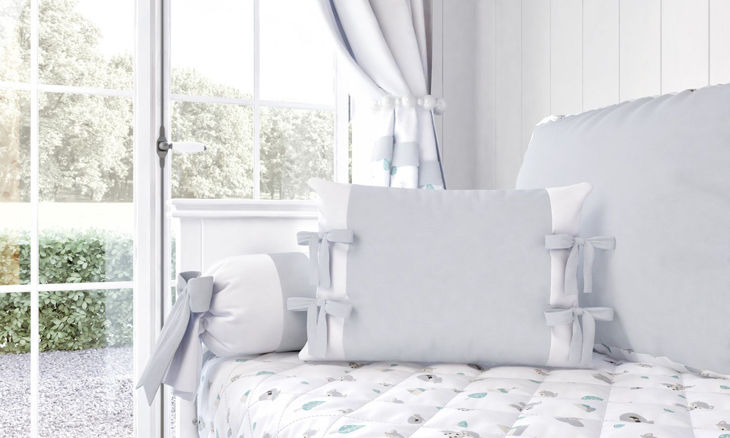 Almofada Laços Raposinha 43cm